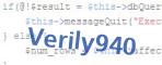 verification code